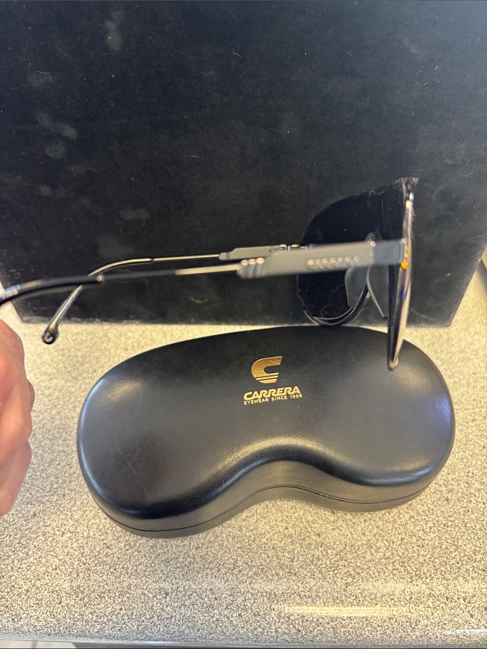 Carrera Purple-Blue Mirrored Shield Sunglasses - Picture 5 of 7